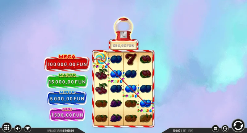 Sweet Candy Cash Stash – cash collector u akciji